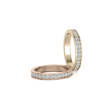 CLASSIC YELLOW GOLD HALF ROUND WEDDING RING