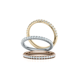 CLASSIC YELLOW GOLD HALF ROUND WEDDING RING