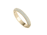 CLASSIC YELLOW GOLD HALF ROUND WEDDING RING