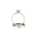 CLASSIC YELLOW GOLD HALF ROUND WEDDING RING