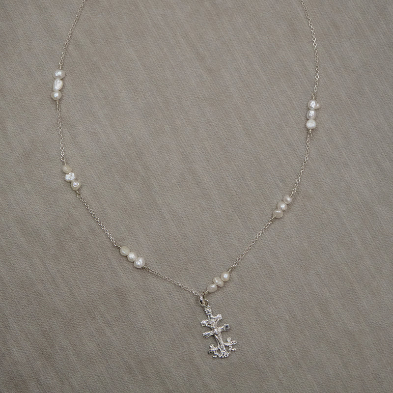 Collier de perles Détente Sacré-Cœur de Jésus