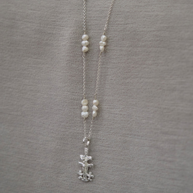 Collier de perles Détente Sacré-Cœur de Jésus