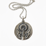 medalla religiosa virgen del pilar
