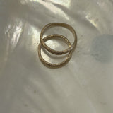 FEDE NUZIALE ONDA IN ORO 18k