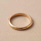 alianza abombada oro amarillo 18 k