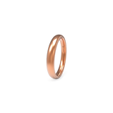 Alianza de boda Almendrada en oro rosa 18k