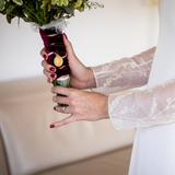 Bouquet de mariée médaille Vierge de Guadalupe