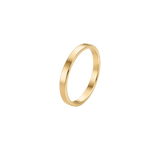 Alianza Plana Pure oro amarillo 18k