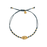 Pulsera medalla sagrado corazón de Jesús - Detente- rosario decenario hilo