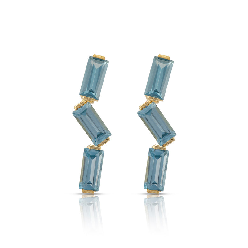 Oriana blue earrings