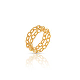 Ingrid double chain ring