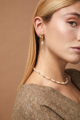 Pebbles pearl necklace