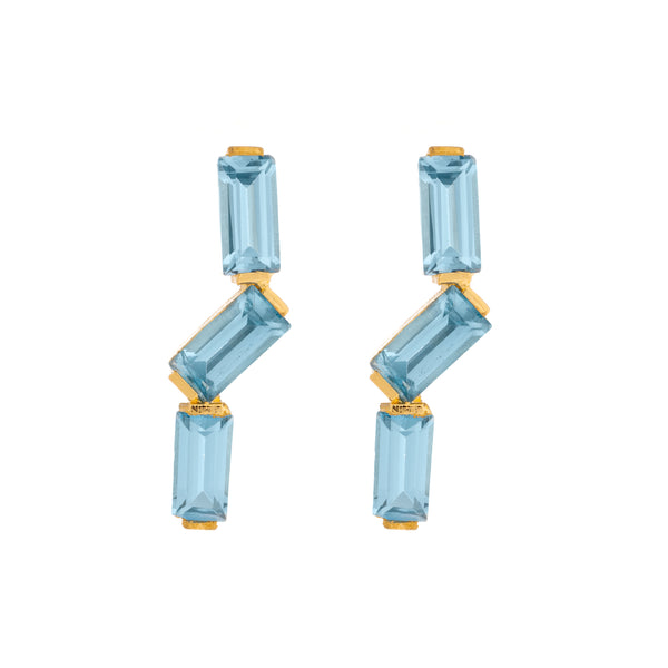 Oriana blue earrings